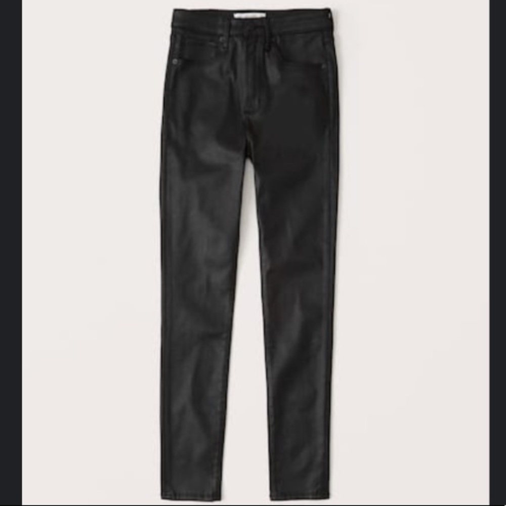 Abercrombie High Rise Super Skinny Ankle Jeans